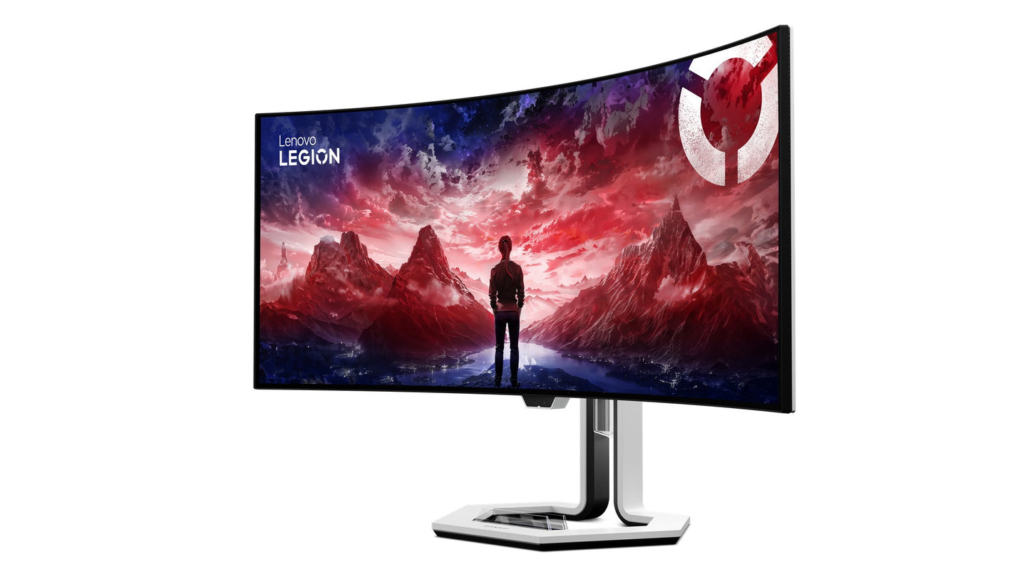 Lenovo Legion Pro 34WD-10 (67C9UAC1EU) – 34" WQHD OLED Gaming Monitor, 240Hz, 800R Curved, 1300 nits Peak, DisplayHDR™ True Black 400, USB-C, HDMI 2.1, DP 1.4, RJ45, 3-Year Warranty